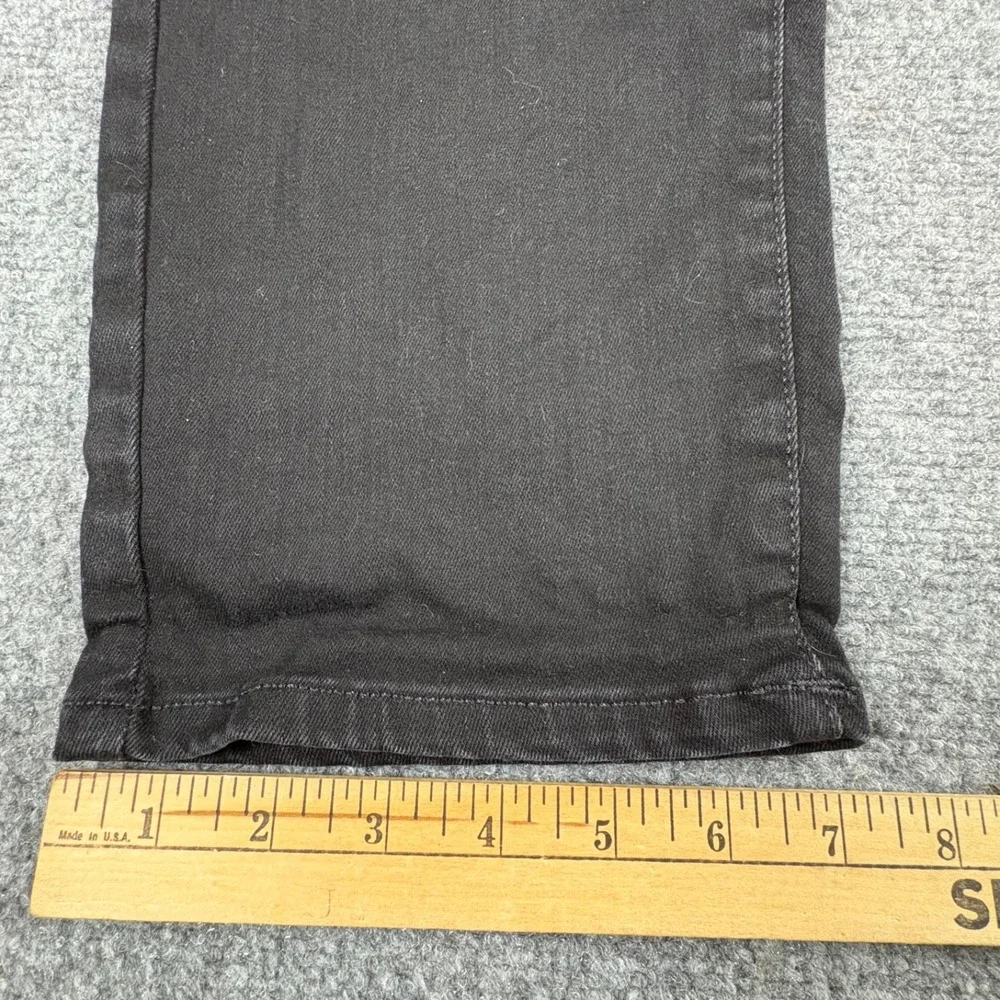 Lucky Brand 412 Athletic Slim Jeans Men 38x29 Black Modern Streetwear Minimalist